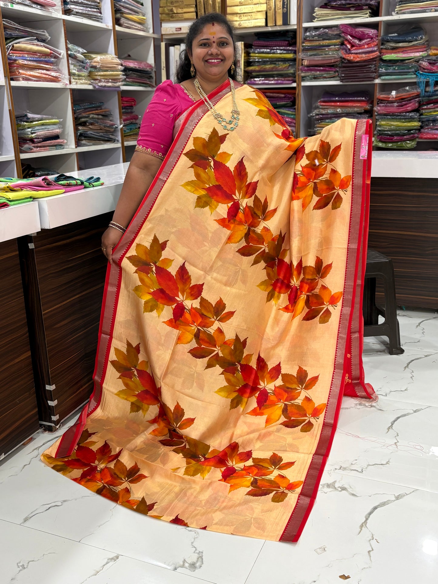 MANGALAGIRI DIGITAL PRINT SAREE 3800